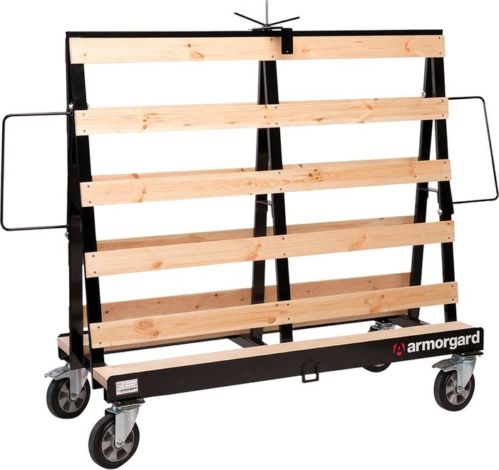 Tooled Up | Armorgard Armorgard Loadall Panel Board and Sheet Trolley 1500Kg Armorgard Armorgard Loadall Panel Board and Sheet Trolley 1500Kg