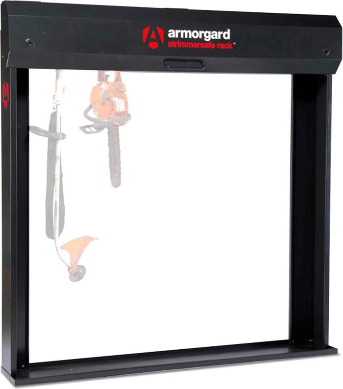 Tooled Up | Armorgard Armorgard Strimmersafe Secure Storage Rack 2055mm 365mm 2085mm Armorgard Armorgard Strimmersafe Secure Storage Rack 2055mm 365mm 2085mm