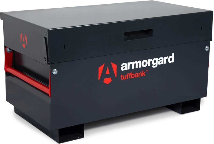 Tooled Up | Armorgard Armorgard Tuffbank Secure Site Storage Chest 1275mm 665mm 660mm Armorgard Armorgard Tuffbank Secure Site Storage Chest 1275mm 665mm 660mm