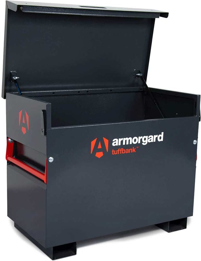 Tooled Up | Armorgard Armorgard Tuffbank Secure Site Storage Chest 1270mm 675mm 975mm Armorgard Armorgard Tuffbank Secure Site Storage Chest 1270mm 675mm 975mm