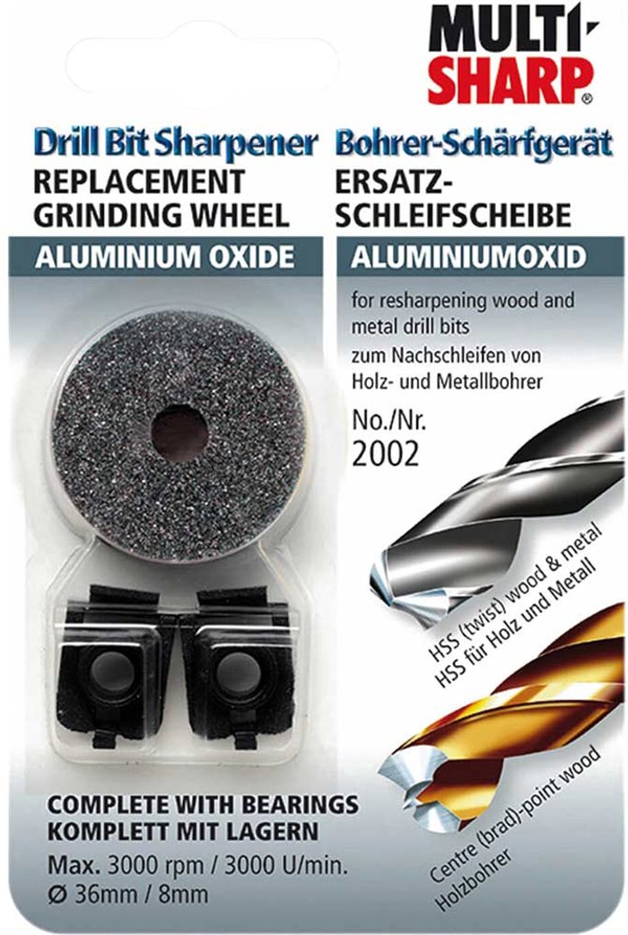 Tooled Up | Multi-Sharp Multi-Sharp Aluminium Oxide Grinding Wheel for 2001 Drill Bit Sharpener Multi-Sharp Multi-Sharp Aluminium Oxide Grinding Wheel for 2001 Drill Bit Sharpener