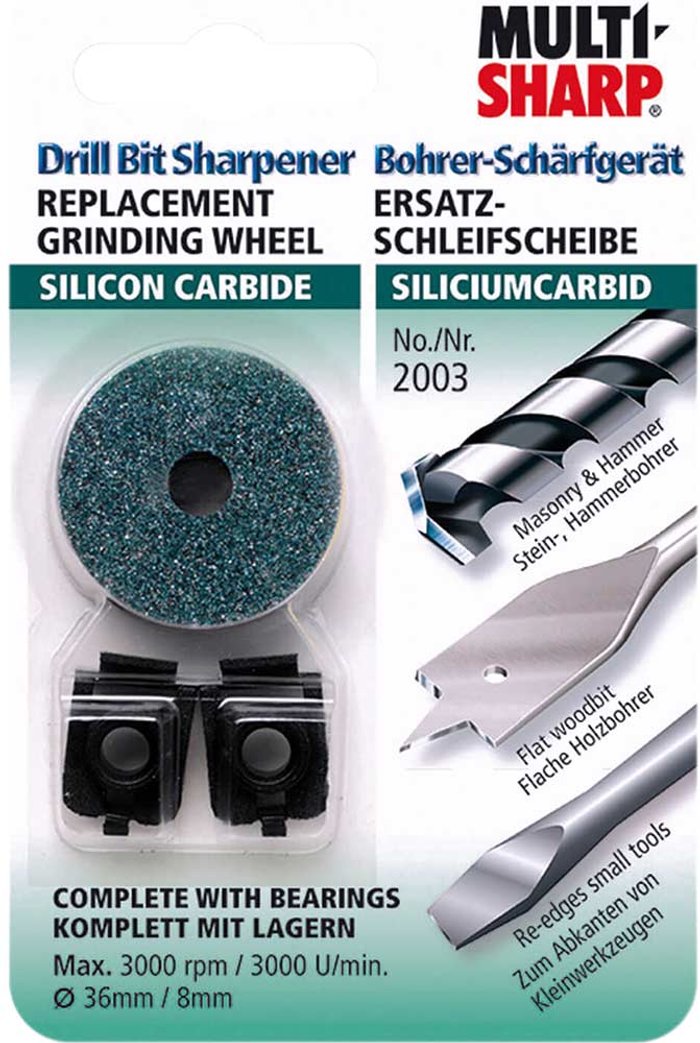 Tooled Up | Multi-Sharp Multi-Sharp Silicon Carbide Grinding Wheel for 2001 Drill Bit Sharpener Multi-Sharp Multi-Sharp Silicon Carbide Grinding Wheel for 2001 Drill Bit Sharpener