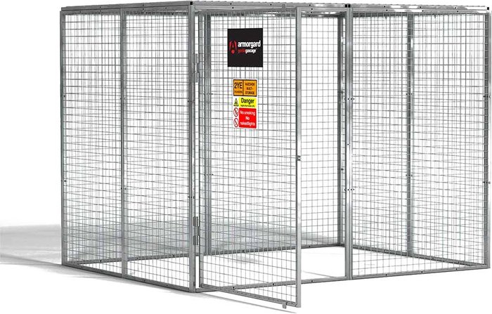 Tooled Up | Armorgard Armorgard Gorilla Bolt Together Gas Cylinder Storage Cage 2400mm 1800mm 1800mm Armorgard Armorgard Gorilla Bolt Together Gas Cylinder Storage Cage 2400mm 1800mm 1800mm