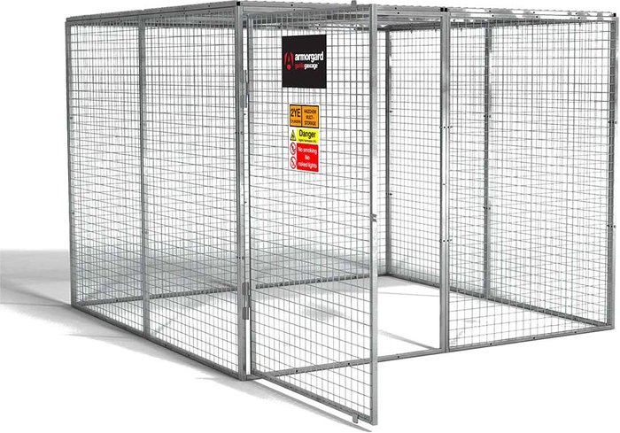 Tooled Up | Armorgard Armorgard Gorilla Bolt Together Gas Cylinder Storage Cage 2400mm 2400mm 1800mm Armorgard Armorgard Gorilla Bolt Together Gas Cylinder Storage Cage 2400mm 2400mm 1800mm