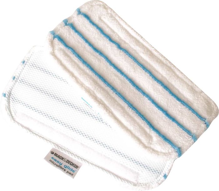 Tooled Up | Black and Decker Black and Decker Replacement Microfibre Pads for the Steam Mop Pack of 2 Black and Decker Black and Decker Replacement Microfibre Pads for the Steam Mop Pack of 2
