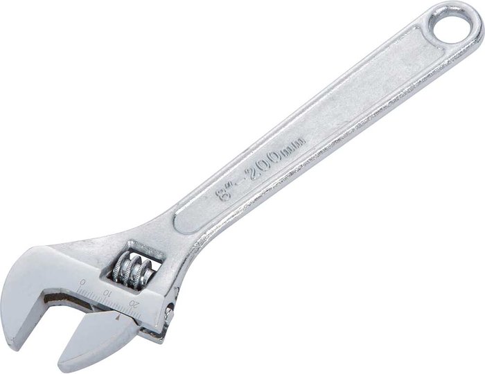 Tooled Up | Blue Spot BlueSpot Adjustable Wrench 200mm Blue Spot BlueSpot Adjustable Wrench 200mm