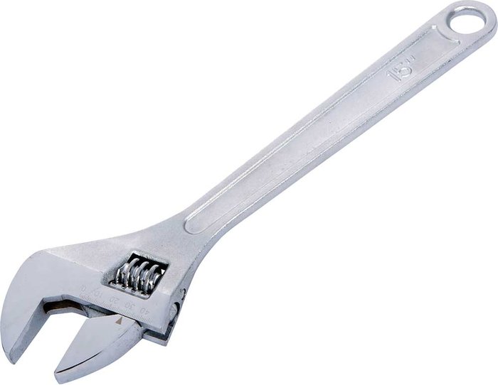 Tooled Up | Blue Spot BlueSpot Adjustable Wrench 375mm Blue Spot BlueSpot Adjustable Wrench 375mm