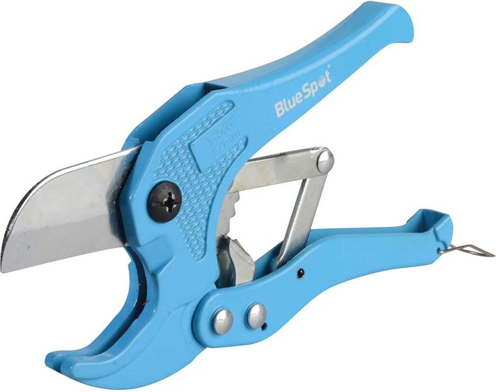 Tooled Up | Blue Spot BlueSpot Ratchet PVC Pipe Cutter 42mm Blue Spot BlueSpot Ratchet PVC Pipe Cutter 42mm