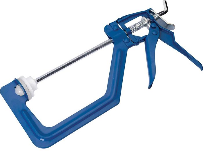 Tooled Up | Blue Spot BlueSpot One Handed Ratchet Clamp 150mm Blue Spot BlueSpot One Handed Ratchet Clamp 150mm