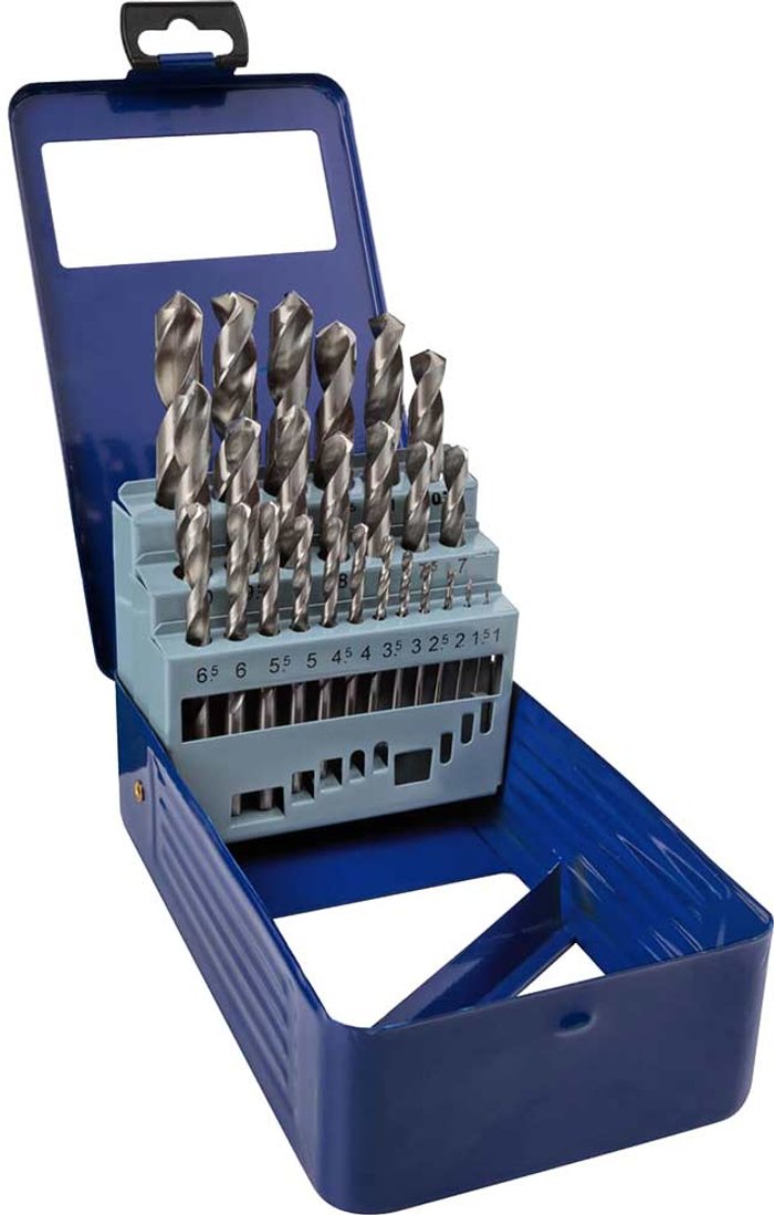 Tooled Up | Blue Spot Bluespot 25 Piece HSS Drill Bit Set Blue Spot Bluespot 25 Piece HSS Drill Bit Set