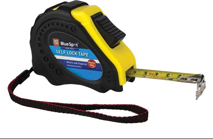 Tooled Up | Blue Spot BlueSpot Easy Read Magnetic Tape Measure Imperial & Metric 26ft / 7.5m Blue Spot BlueSpot Easy Read Magnetic Tape Measure Imperial & Metric 26ft / 7.5m