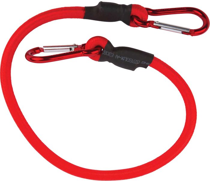 Tooled Up | Blue Spot Bluespot Snap Clip Elastic Bungee Cord 600mm Red Pack of 1 Blue Spot Bluespot Snap Clip Elastic Bungee Cord 600mm Red Pack of 1