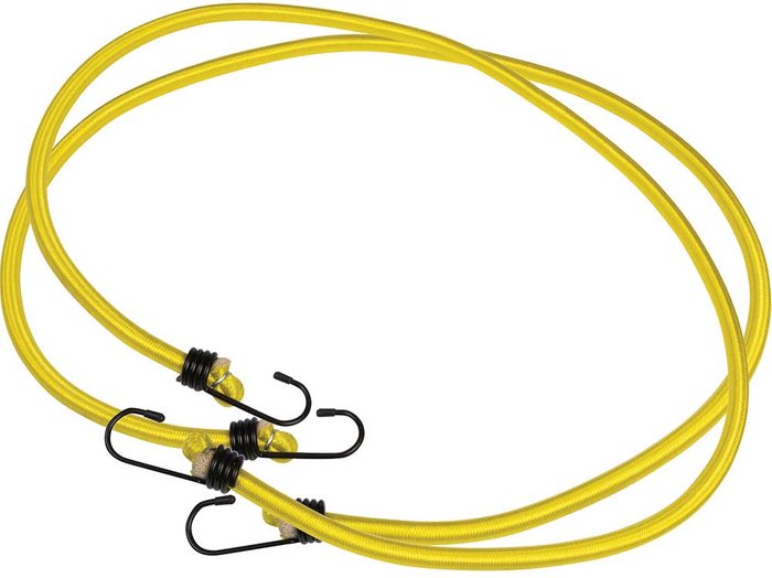 Tooled Up | Blue Spot BlueSpot Bungee Cords 1200mm Yellow Pack of 2 Blue Spot BlueSpot Bungee Cords 1200mm Yellow Pack of 2