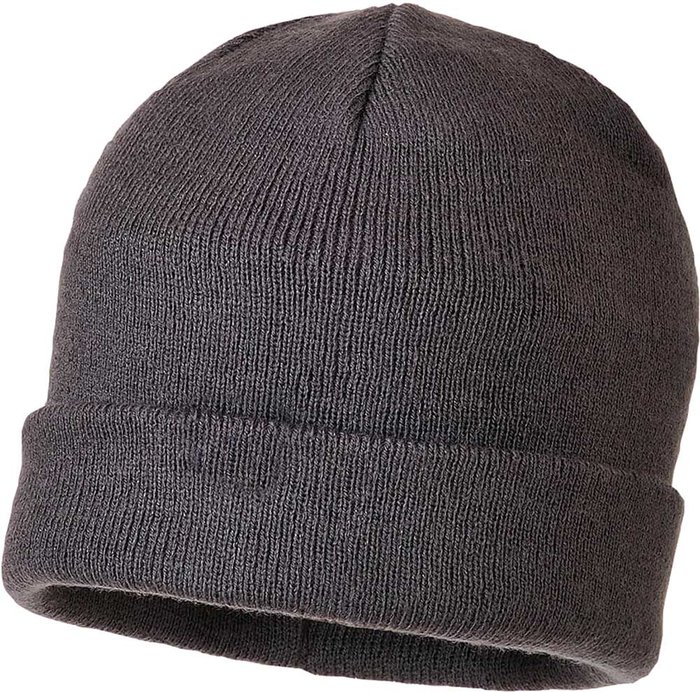 Tooled Up | Portwest Portwest Insulatex Lined Knit Hat Grey One Size Portwest Portwest Insulatex Lined Knit Hat Grey One Size