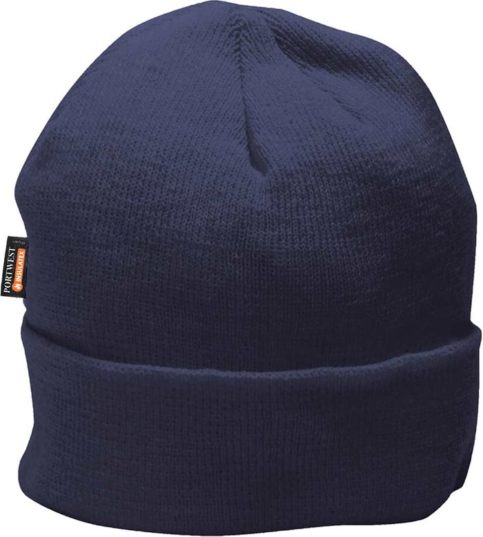 Tooled Up | Portwest Portwest Insulatex Lined Knit Hat Navy One Size Portwest Portwest Insulatex Lined Knit Hat Navy One Size