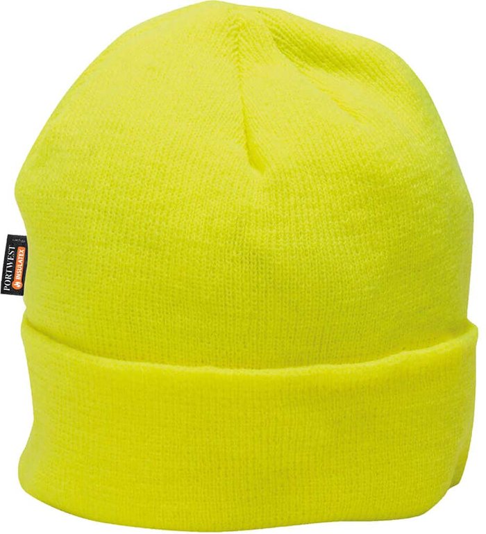 Tooled Up | Portwest Portwest Insulatex Lined Knit Hat Yellow One Size Portwest Portwest Insulatex Lined Knit Hat Yellow One Size