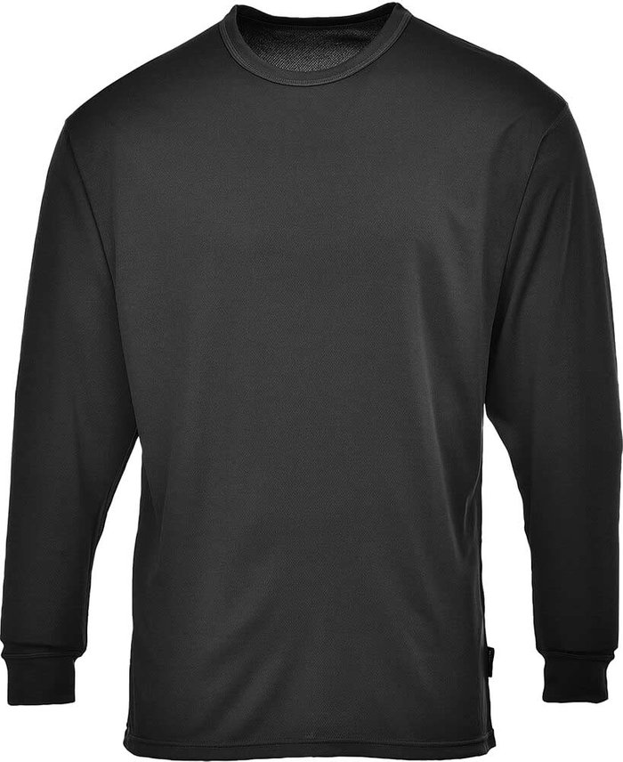 Tooled Up | Portwest Base Layer Thermal Top Long Sleeve Black 2XL Portwest Base Layer Thermal Top Long Sleeve Black 2XL