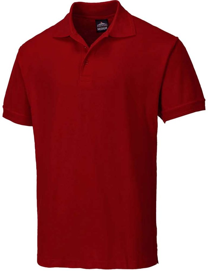 Tooled Up | Portwest Portwest Naples Polo Shirt Maroon L Portwest Portwest Naples Polo Shirt Maroon L