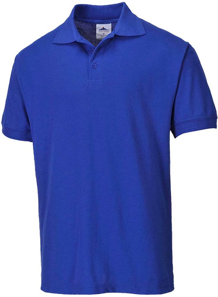 Tooled Up | Portwest Portwest Naples Polo Shirt Royal Blue S Portwest Portwest Naples Polo Shirt Royal Blue S