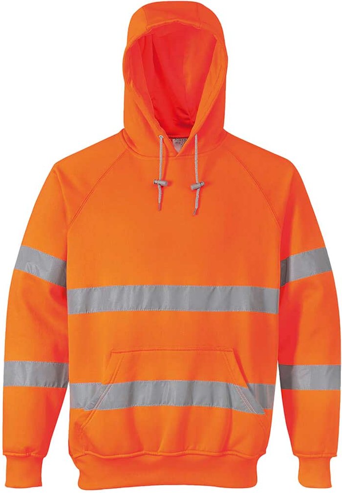 Tooled Up | Portwest Portwest Class 3 Hi Vis Hooded Sweatshirt Orange M Portwest Portwest Class 3 Hi Vis Hooded Sweatshirt Orange M
