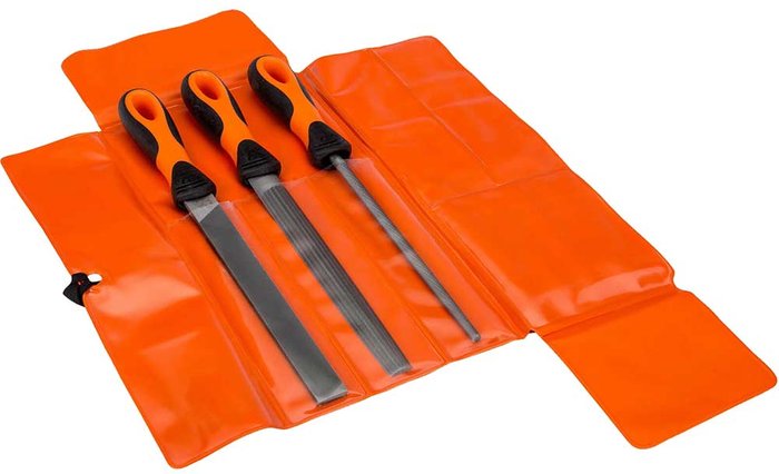 Tooled Up | Bahco Bahco 3 Piece 1-473 Ergo Engineering File Set Bahco Bahco 3 Piece 1-473 Ergo Engineering File Set