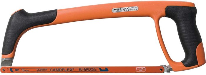 Tooled Up | Bahco 319 Hacksaw Frame 300mm (12in) - Bahco Bahco 319 Hacksaw Frame 300mm (12in) - Bahco