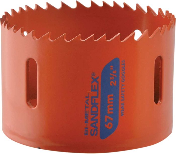 Tooled Up | Bahco Bahco 3830 C Bi-Metal Variable Pitch Hole Saw 67mm Bahco Bahco 3830 C Bi-Metal Variable Pitch Hole Saw 67mm