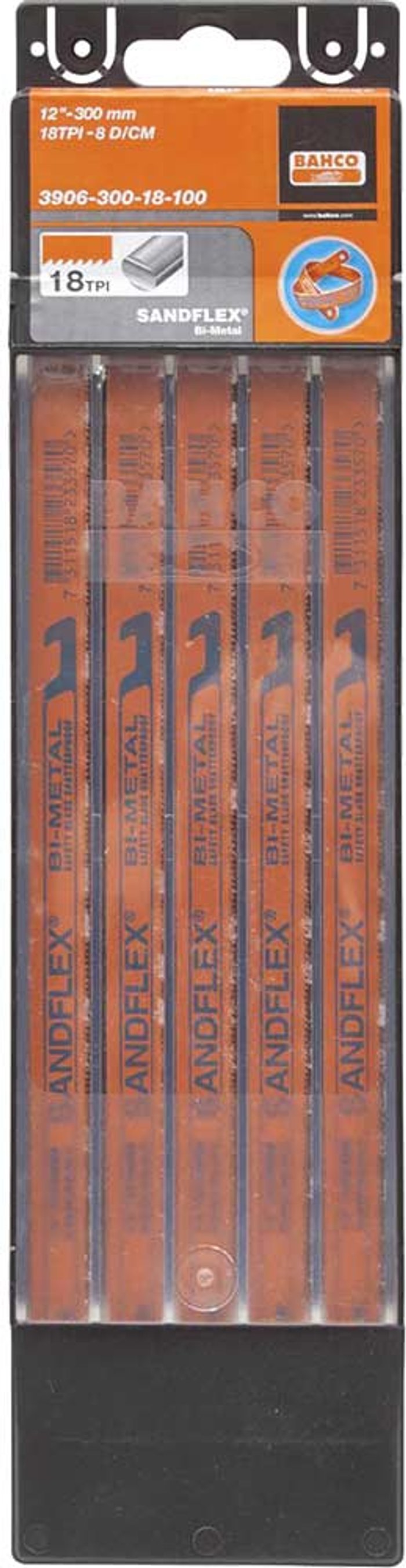 Tooled Up | Bahco Bahco Sandflex Bi Metal Hacksaw Blade 12 Bahco Bahco Sandflex Bi Metal Hacksaw Blade 12