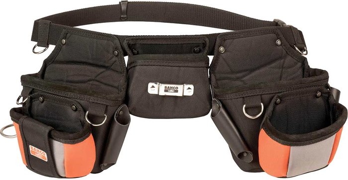 Tooled Up | Bahco Bahco 3 Pouches Tool Belt Bahco Bahco 3 Pouches Tool Belt