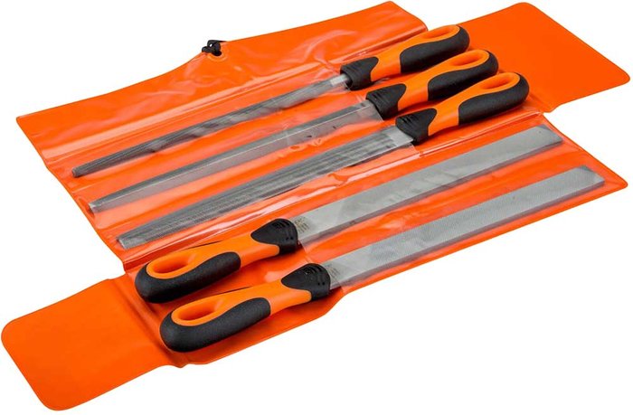 Tooled Up | Bahco Bahco 5 Piece Ergo Engineers File Set 10 Bahco Bahco 5 Piece Ergo Engineers File Set 10