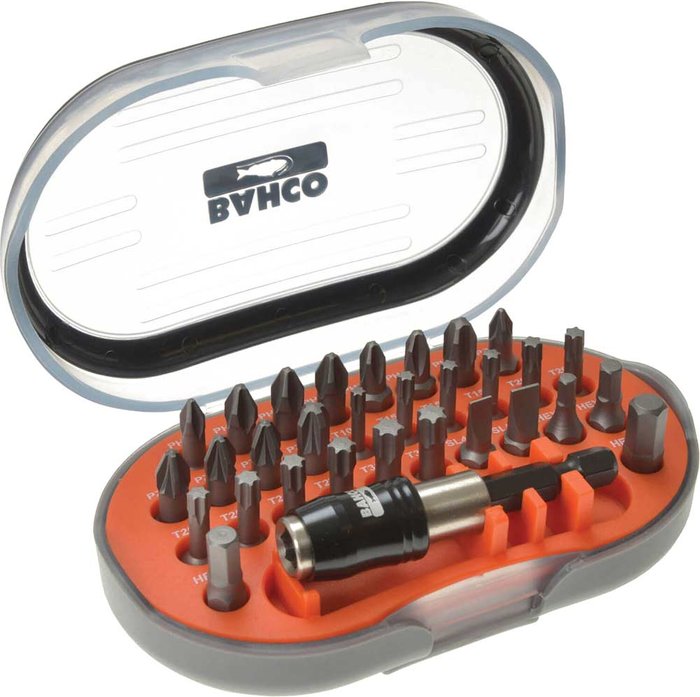 Tooled Up | Bahco Bahco 31 Piece Screwdriver Bit Set Bahco Bahco 31 Piece Screwdriver Bit Set