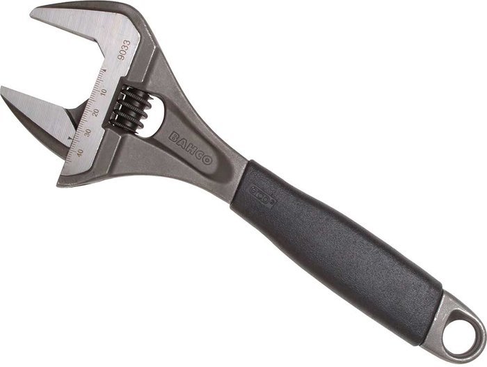 Tooled Up | Bahco Bahco Black Adjustable Wrench 10In 46Mm Bahco Bahco Black Adjustable Wrench 10In 46Mm
