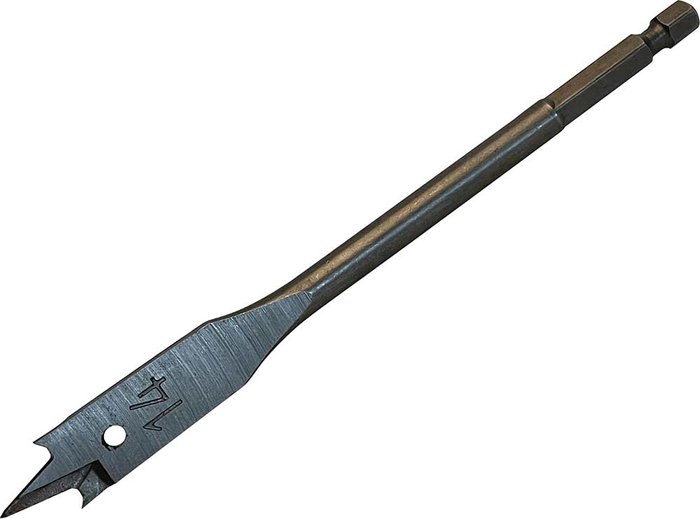 Tooled Up | Bahco Bahco 9629 Hex Shank Flat Wood Drill Bit 14mm 75mm 152mm Bahco Bahco 9629 Hex Shank Flat Wood Drill Bit 14mm 75mm 152mm