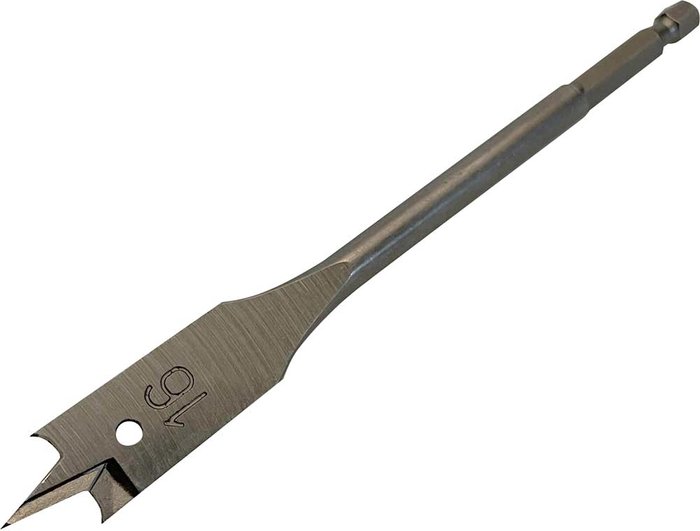 Tooled Up | Bahco Bahco 9629 Hex Shank Flat Wood Drill Bit 16mm 75mm 152mm Bahco Bahco 9629 Hex Shank Flat Wood Drill Bit 16mm 75mm 152mm
