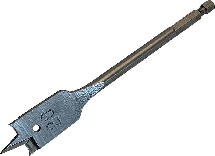 Tooled Up | Bahco Bahco 9629 Hex Shank Flat Wood Drill Bit 20mm 75mm 152mm Bahco Bahco 9629 Hex Shank Flat Wood Drill Bit 20mm 75mm 152mm