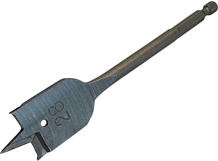 Tooled Up | Bahco Bahco 9629 Hex Shank Flat Wood Drill Bit 28mm 75mm 152mm Bahco Bahco 9629 Hex Shank Flat Wood Drill Bit 28mm 75mm 152mm