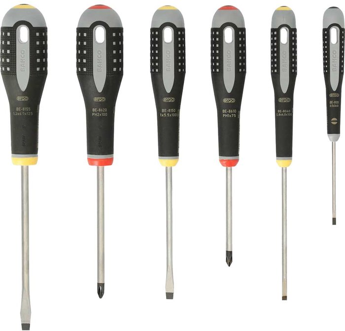 Tooled Up | Bahco Bahco 6 Piece Screwdriver Set Bahco Bahco 6 Piece Screwdriver Set