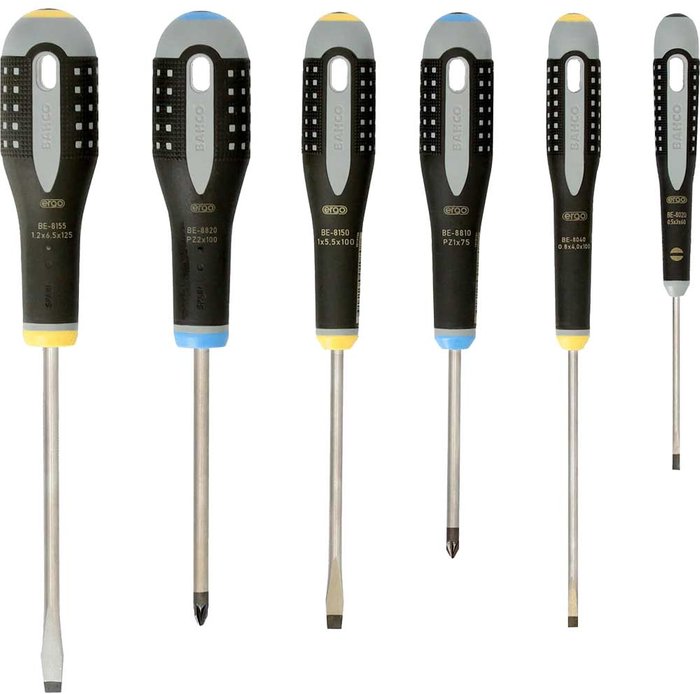 Tooled Up | Bahco Bahco 6 Piece Screwdriver Set Bahco Bahco 6 Piece Screwdriver Set