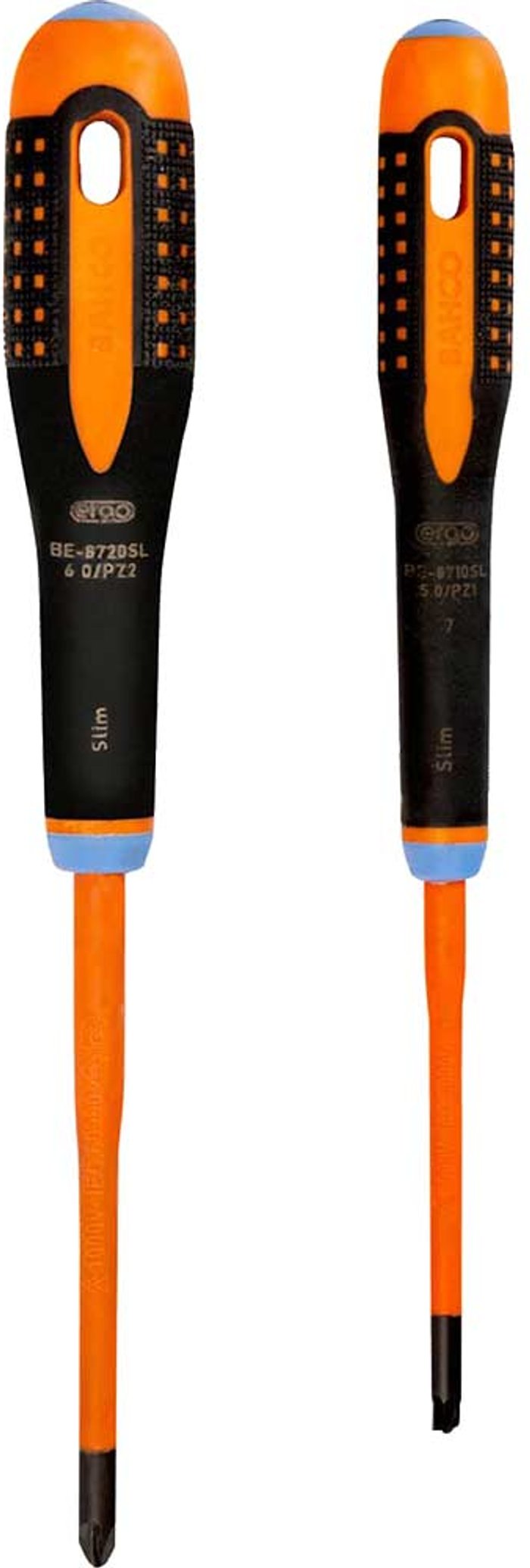 Tooled Up | Bahco Bahco 2 Piece Ergo Slim Combi Insulated Screwdriver Set Bahco Bahco 2 Piece Ergo Slim Combi Insulated Screwdriver Set