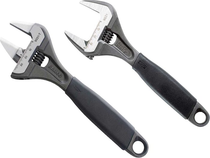 Tooled Up | Bahco Bahco 2 Piece 90 Series Ergo Wide Jaw Adjustable Spanner Set Bahco Bahco 2 Piece 90 Series Ergo Wide Jaw Adjustable Spanner Set