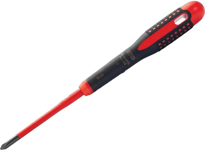 Tooled Up | Bahco Bahco ERGO Slim VDE Insulated Phillips Screwdriver PH1 80mm Bahco Bahco ERGO Slim VDE Insulated Phillips Screwdriver PH1 80mm