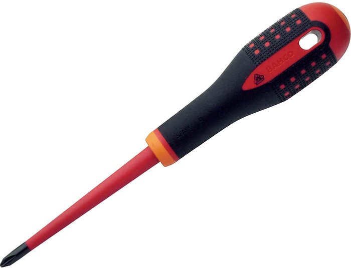 Tooled Up | Bahco Bahco ERGO Slim VDE Insulated Phillips Screwdriver PH2 100mm Bahco Bahco ERGO Slim VDE Insulated Phillips Screwdriver PH2 100mm