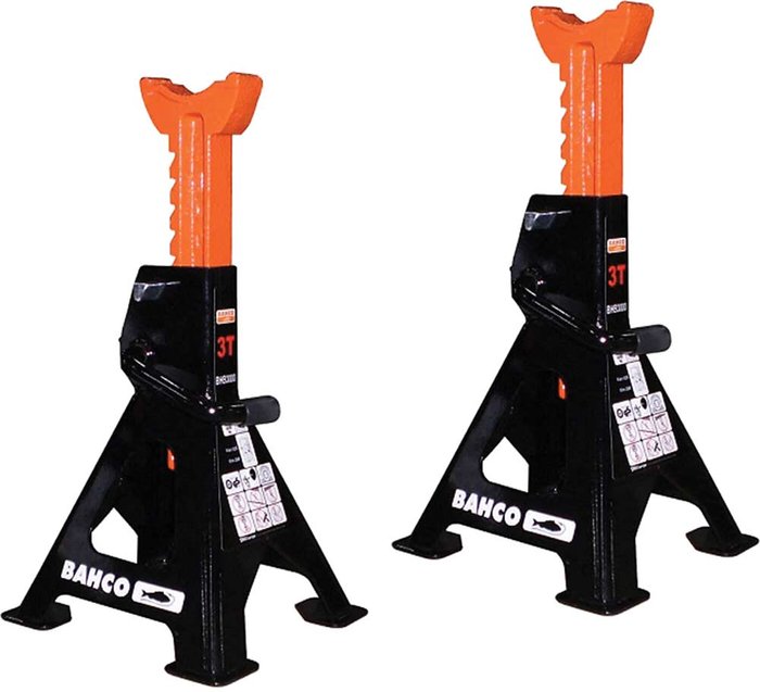 Tooled Up | Bahco Bahco BH33000 Axle Stands 1.5 Tonne (3 Tonne Pair) Bahco Bahco BH33000 Axle Stands 1.5 Tonne (3 Tonne Pair)
