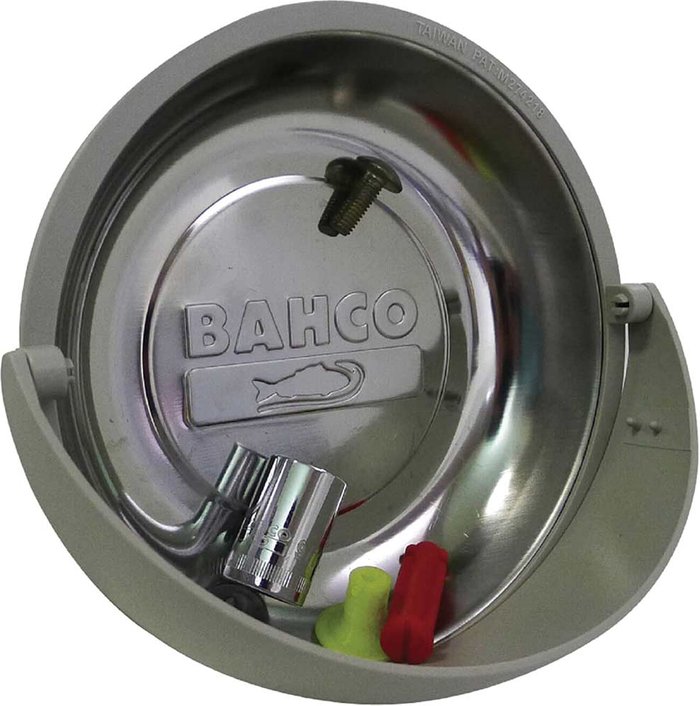 Tooled Up | Bahco Bahco Stainless Steel Magnetic Circular Parts Tray Bahco Bahco Stainless Steel Magnetic Circular Parts Tray