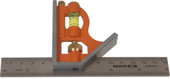 Tooled Up | Bahco Bahco Combination Square 150Mm Bahco Bahco Combination Square 150Mm