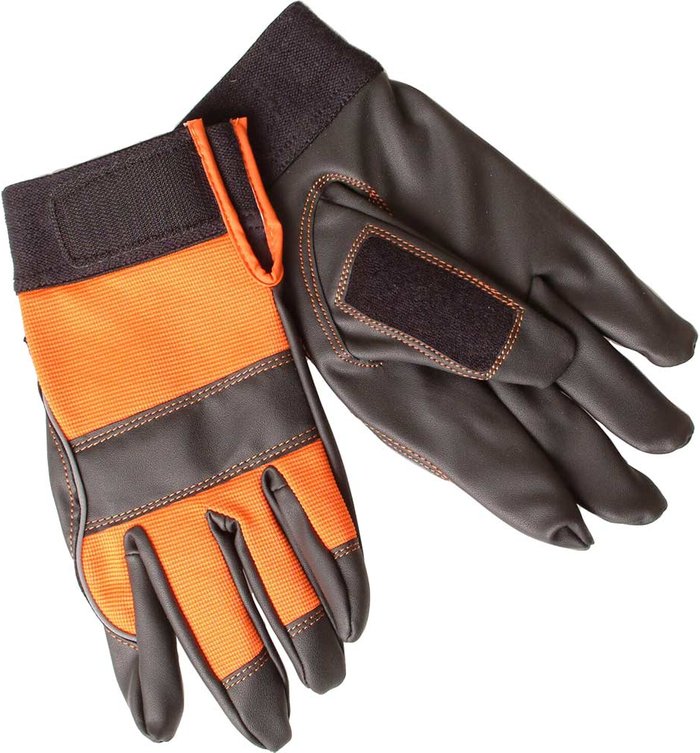 Tooled Up | Bahco Bahco Soft Grip Work Gloves Black / Orange M Bahco Bahco Soft Grip Work Gloves Black / Orange M