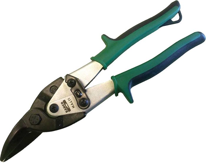 Tooled Up | Bahco Bahco Aviation Compound Snips Right Cut 250mm Bahco Bahco Aviation Compound Snips Right Cut 250mm