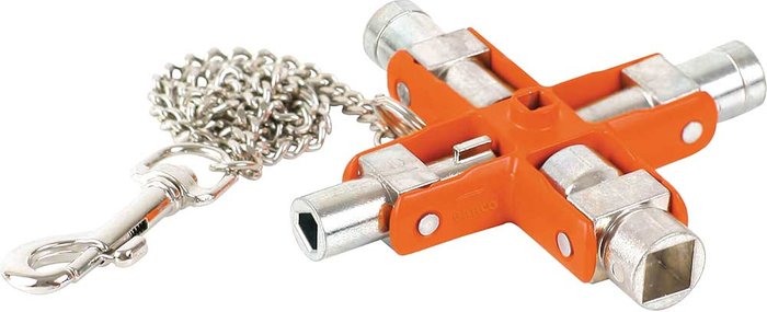 Tooled Up | Bahco Bahco 9 in 1 Cabinet Shut Off Master Switch Key Bahco Bahco 9 in 1 Cabinet Shut Off Master Switch Key