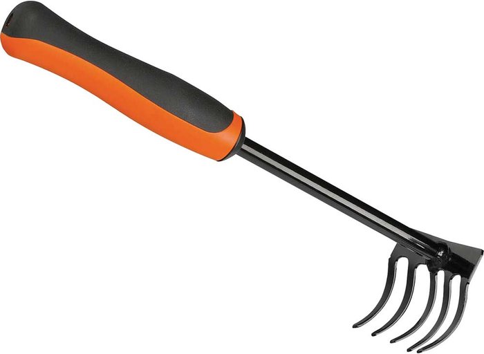 Tooled Up | Bahco Bahco P266 Small Softgrip Hand Rake Bahco Bahco P266 Small Softgrip Hand Rake