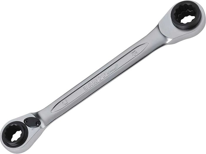 Tooled Up | Bahco Bahco Reversible Ratchet Spanner 12mm x 15mm Bahco Bahco Reversible Ratchet Spanner 12mm x 15mm